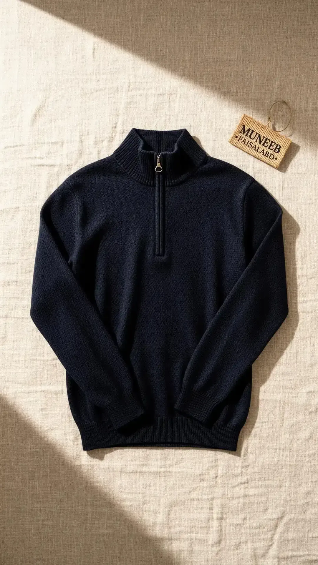 Mock Neck Zip ups